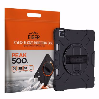 Picture of Eiger Eiger Peak 500m Case for Apple iPad Pro 12.9 (2021) in Black