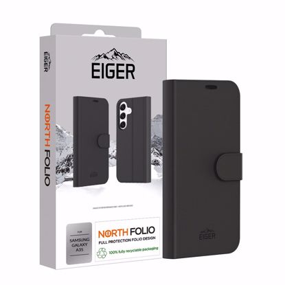 Picture of Eiger Eiger North Folio Case Samsung A35 in Black