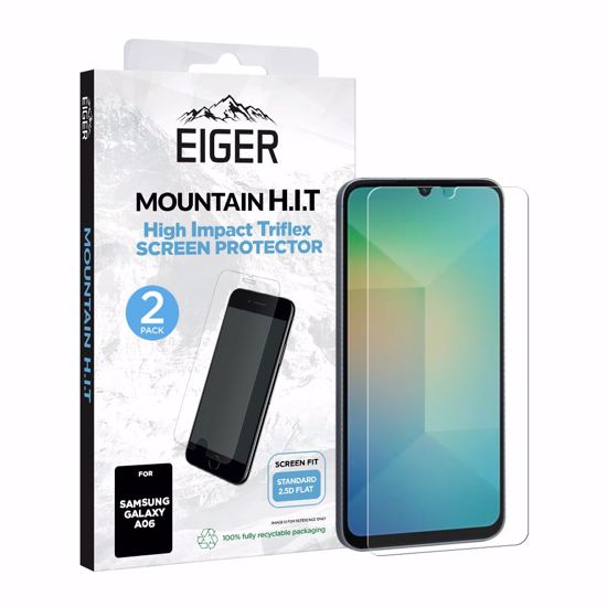 Picture of Eiger Eiger Mountain H.I.T Screen Protector 2 Pack for Samsung Galaxy A06