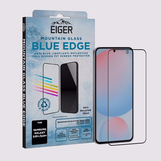 Picture of Eiger Eiger Mountain Blue EDGE Screen Protector for Samsung S25+/ S24+