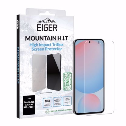 Picture of Eiger Eiger Mountain H.I.T Screen Protector 1 Pack for Samsung S25+/ S24+