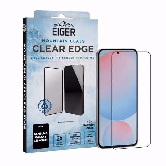 Picture of Eiger Eiger Mountain Glass CLEAR EDGE Screen Protector for Samsung S25+/ S24+