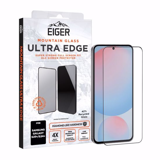 Picture of Eiger Eiger Mountain Glass Ultra EDGE Screen Protector for Samsung S25+/ S24+